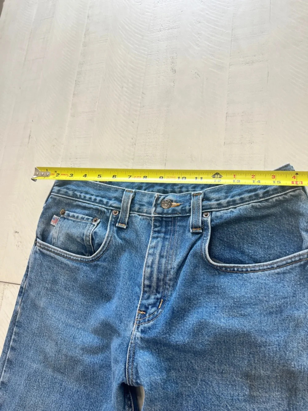 All American Clothing Co. Men's 32x32 Blue Relaxed fit Straight Jeans